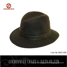 custom made fedora hat, ladies cheap wool hat,Fashion felt indiana jones hat